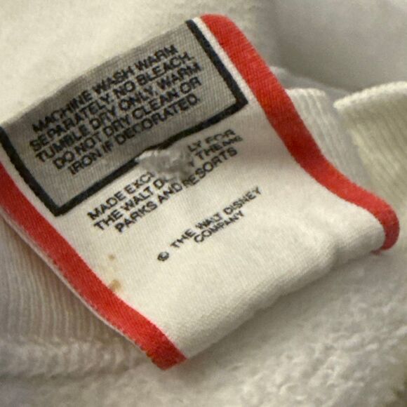 Vintage Disney Minnie Mouse Sweatshirt XL Made USA 90s Red Polka Dot Bow Graphic - Picture 15 of 15